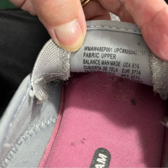 Cool Wave Memory Foam Comfort Slip On Sneakers Gray Moccasins for Women - Picture 7 of 8